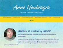 Tablet Screenshot of anneneuberger.com